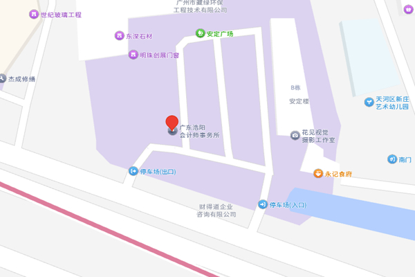 公司位置地图